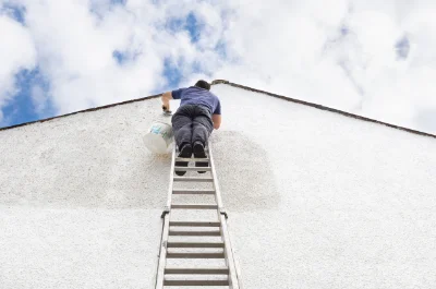 Peinture extérieure à Tréogat — façades et ravalement